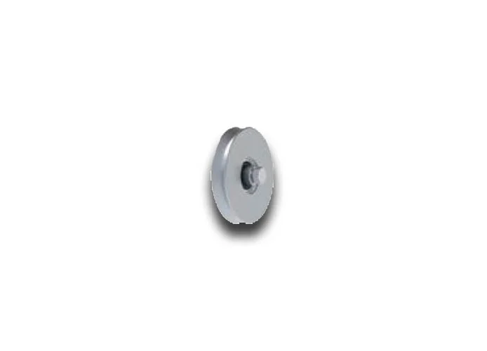 fadini wheel ø 90 mm v-neck for sliding gates 2061l
