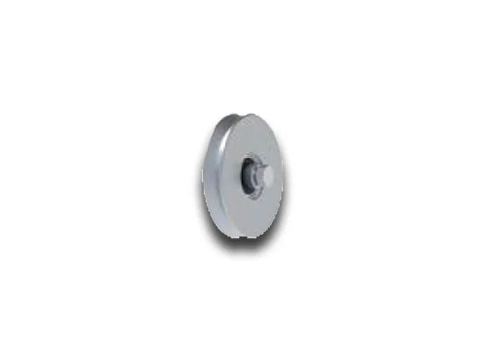 fadini wheel ø 160 mm v-neck for sliding gates 2065l