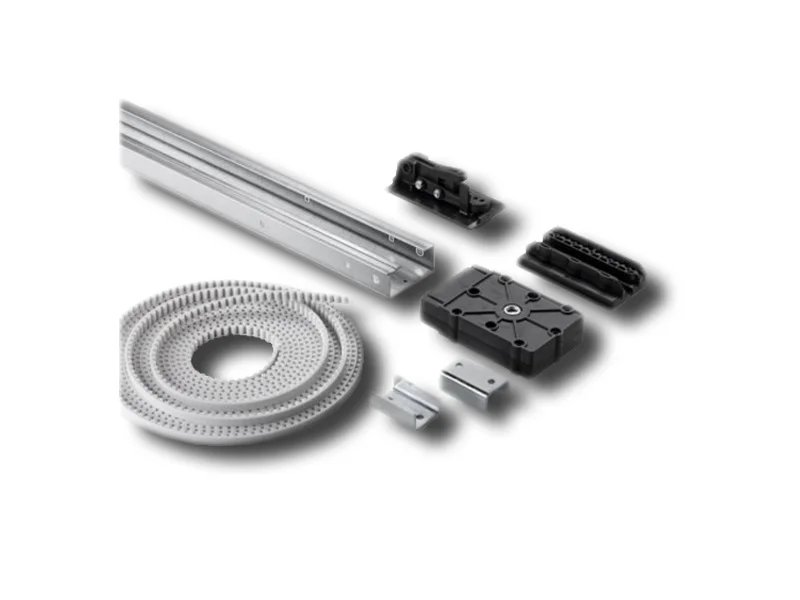 beninca unassembled rail for doors h max. 4.5m (5 pieces of 1 m) 9667024 ptcsxl.4