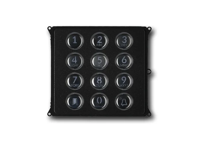 came bpt front panel for keyboard module in painted zamak mtmfkbvr-ma  840xc-0270