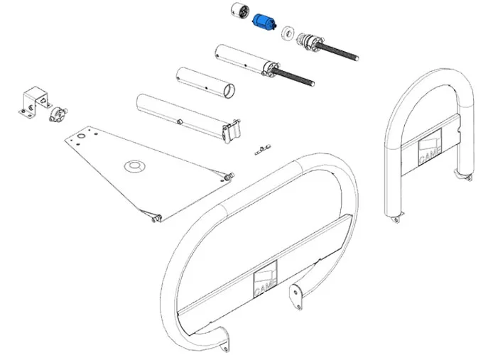 came spare part motor group unipark 119riu006