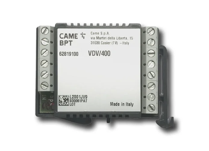came bpt 4-output video distributor for coaxial cable vdv/400 62819100