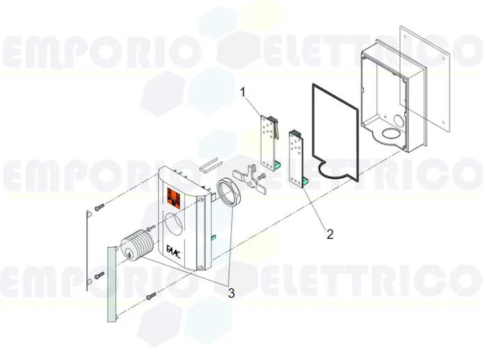 faac spare parts page for t10e-t11e