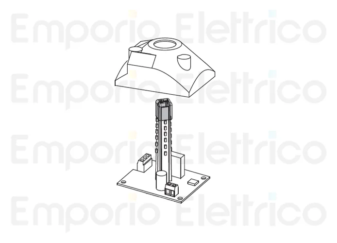 fadini spare part complete electronic control unit for flashing lights with LED 46026