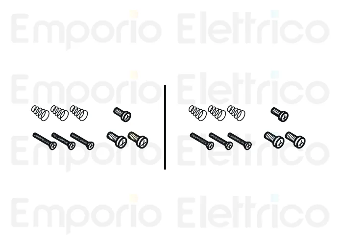 fadini spare part pack of screws and springs for polo 44 44013