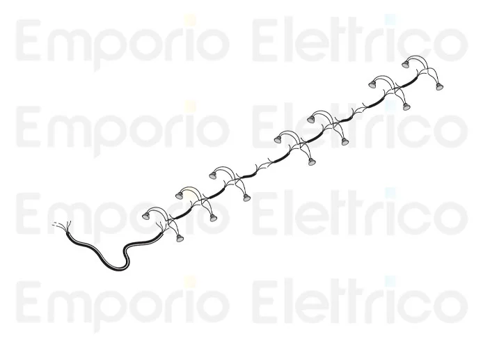 fadini spare part electrical cable with 14 LED spotlights for bayt 980 97381
