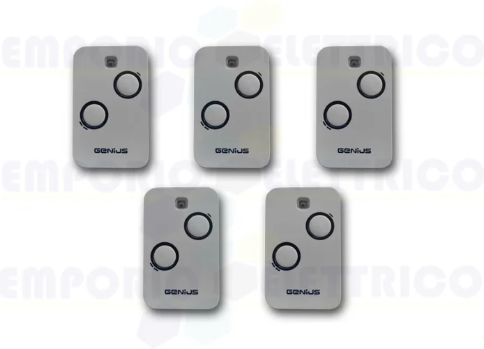 genius 5 2-channel remote controls 868mhz jlc kilo tx2 6100332 (new 787034)