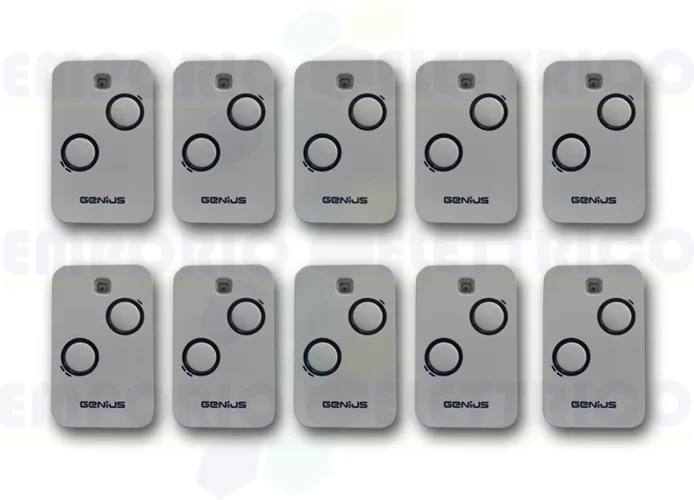 genius 10 2-channel remote controls 868mhz jlc kilo tx2 6100332 (new 787034)