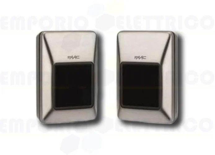 faac pair of photocells bus xp30b xp30 b inox 7851061 (new code 785122)