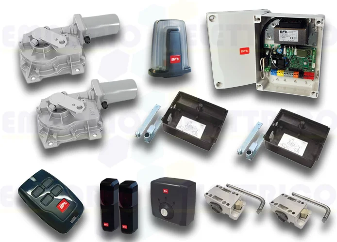 bft complete kit 24v swing gates eli bt a35 v empbftelibt