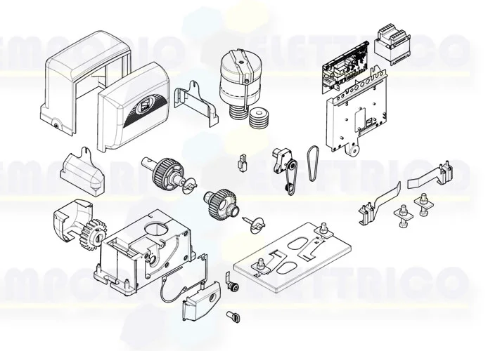 came motor spare parts page 001bx-e241 bx-e241 
