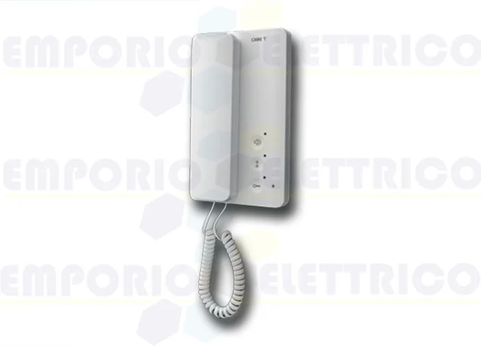 came bpt white handset intercom agt a 840ca-0040 (ex 60240050)