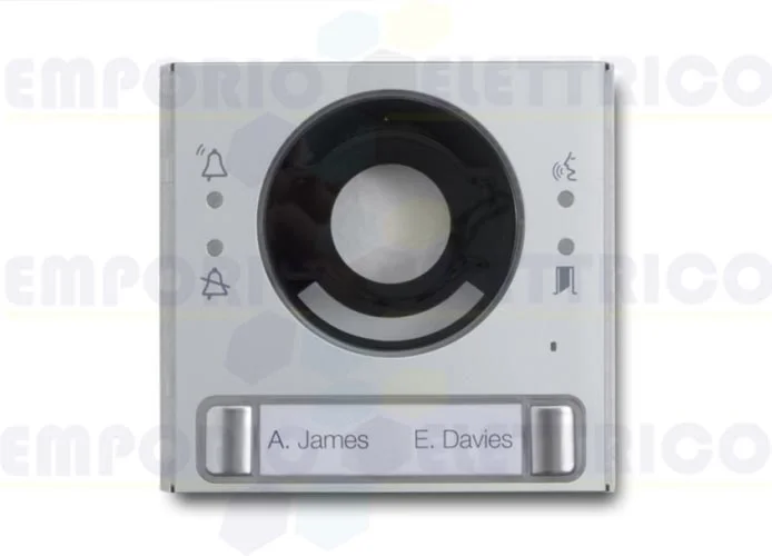 came bpt video intercom front panel 2 buttons mtmfv2p 62030050