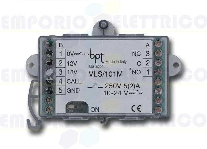 came bpt relay unit for auxiliary services vls/101m 62800580