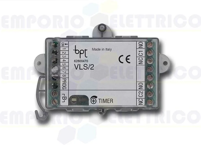 came bpt 2-relay unit for auxiliary services vls/2 62800470
