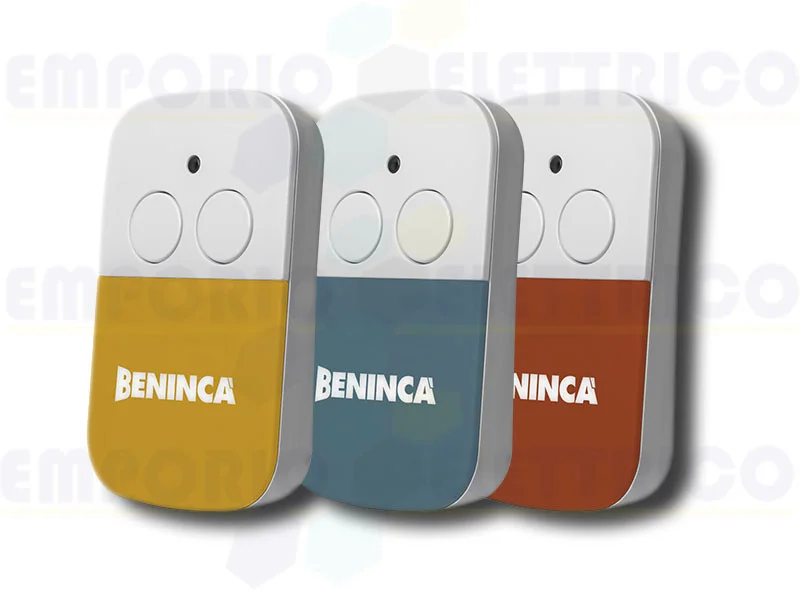 beninca 2-channel transmitter arc rolling code 433 mhz happy.2va 9863202