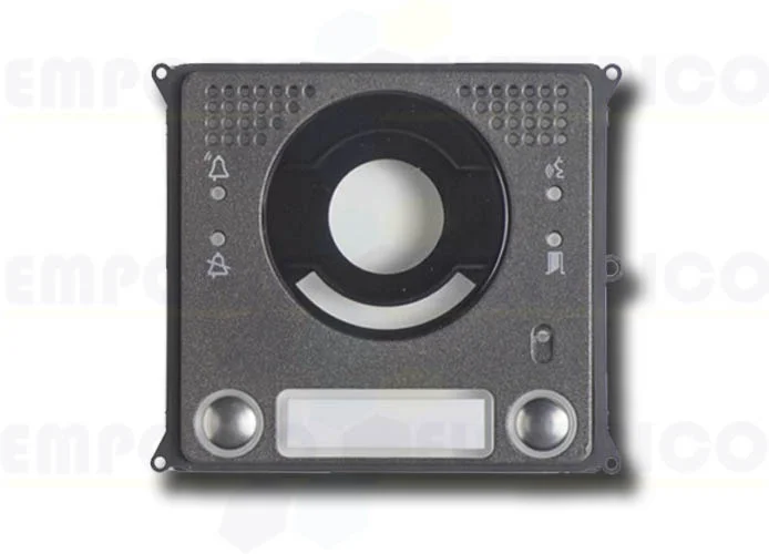 came bpt vr 2-button zamak video intercom front plate mtmfv2pvr 62030090
