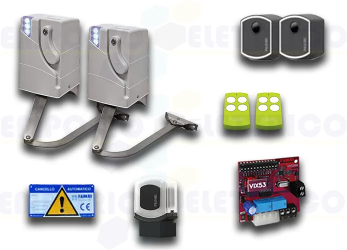 fadini automation kit bart 350 24v 3521k0vl