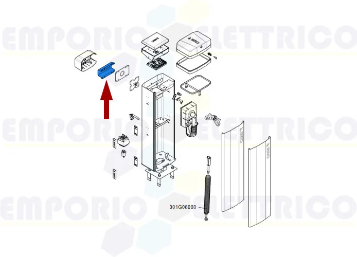 came spare part rod connection flange gt4-gx4 88003-0072