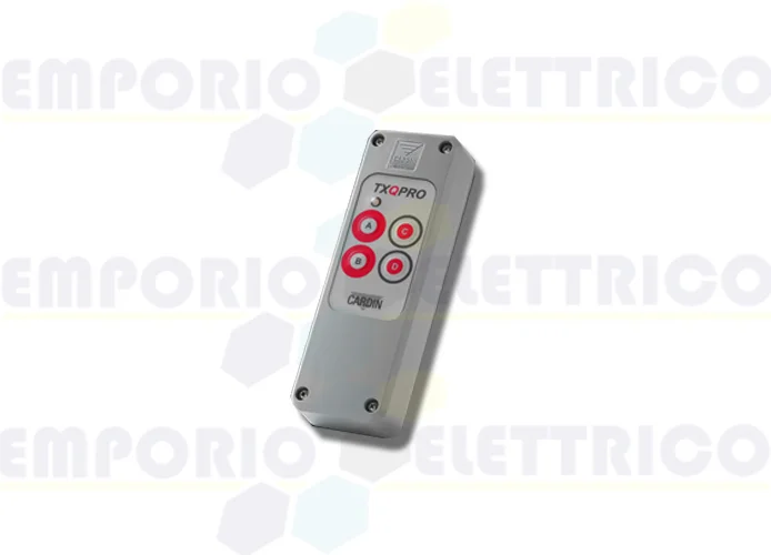 cardin 4-function transmitter 868mhz txqpro486-4