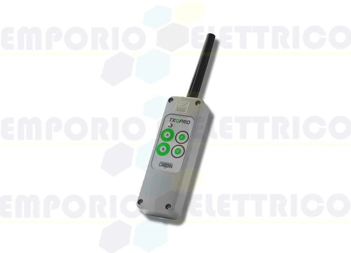cardin 4-function bidirectional transceiver 868mhz txqpro508bd-4a