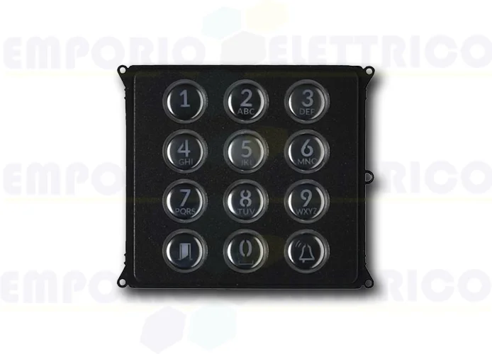 came bpt front panel for keyboard module in painted zamak mtmfkbvr-ma  840xc-0270