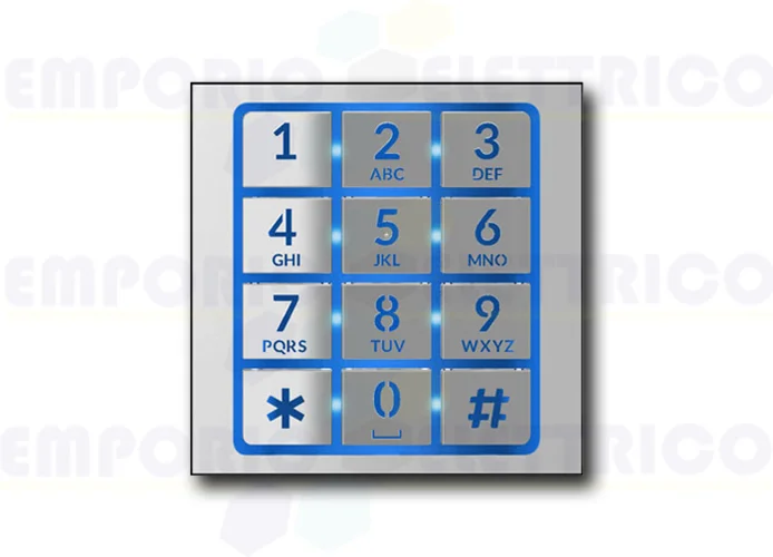 came bpt front panel access control keyboard module mtmfna 60020910