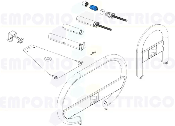 came spare part motor group unipark 119riu006