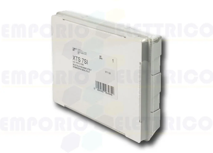 came bpt box for recessed installation internal places xts 7 xts 7si 840xc-0080