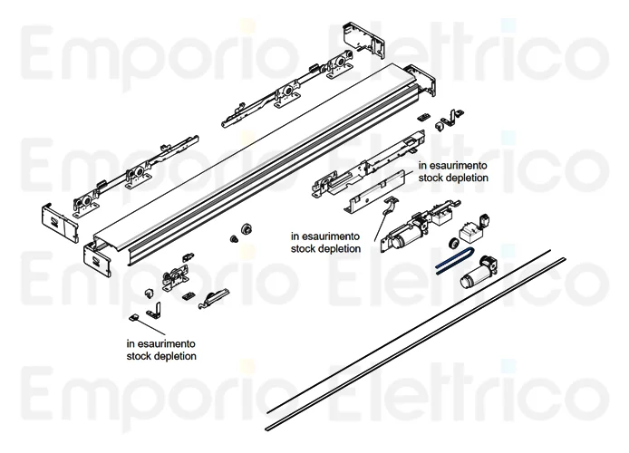 came spare part drive belt sipario 1mt 119rip160